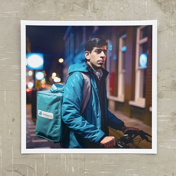 Tories without the Privilege limited edition print Suella Braverman, Boris Johnson, Dominic Raab, Liz Truss, Rishi Sunak, Michael Gove, Kwasi Kwarteng, Lee Anderson, Jacob Rees-Mogg, Matt Hancock, AI, Midjourney
