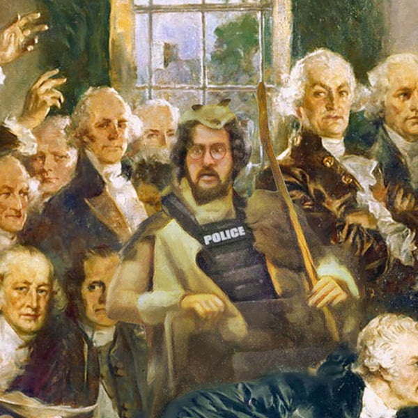 Trump's Little Wankers! Giclée Print