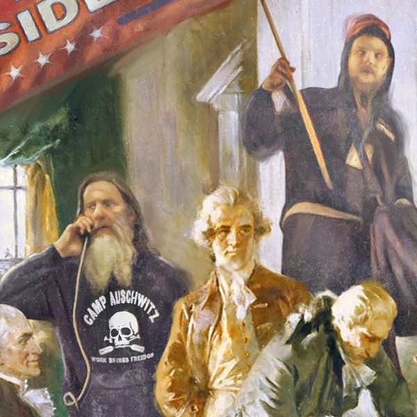 Trump's Little Wankers! Giclée Print