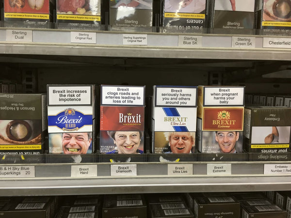 Brexit Souvenir Cigarettes