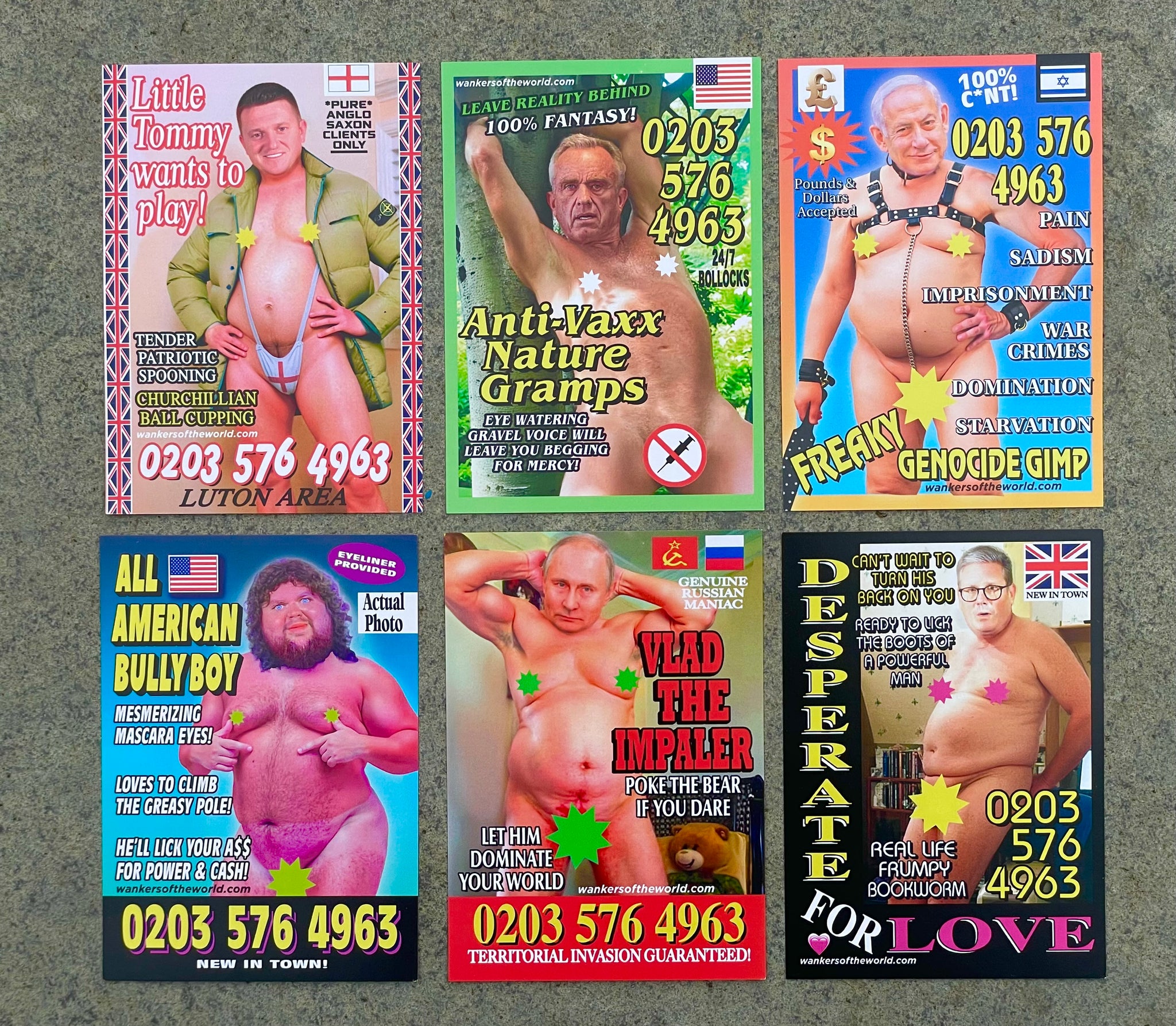 Political Whores Flyer Pack 3