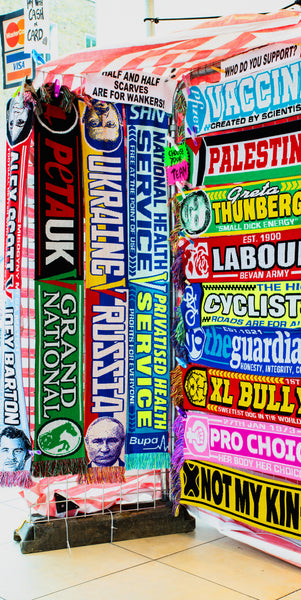 Half-and-Half Culture War Scarf