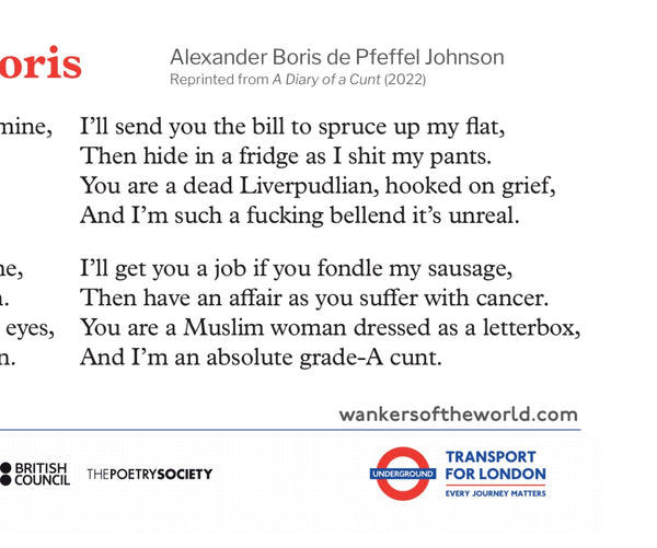 Boris Poem on the Underground