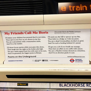 Boris Poem on the Underground