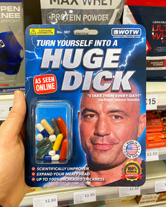 Joe Roag Penis Pills Huge Dick Wankers of the World parody supplements satire ivermectin horse dewormer