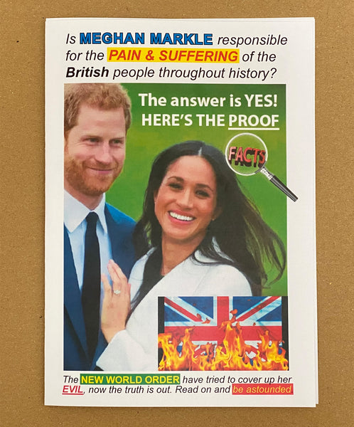Meghan Markle Conspiracy Theory Booklet