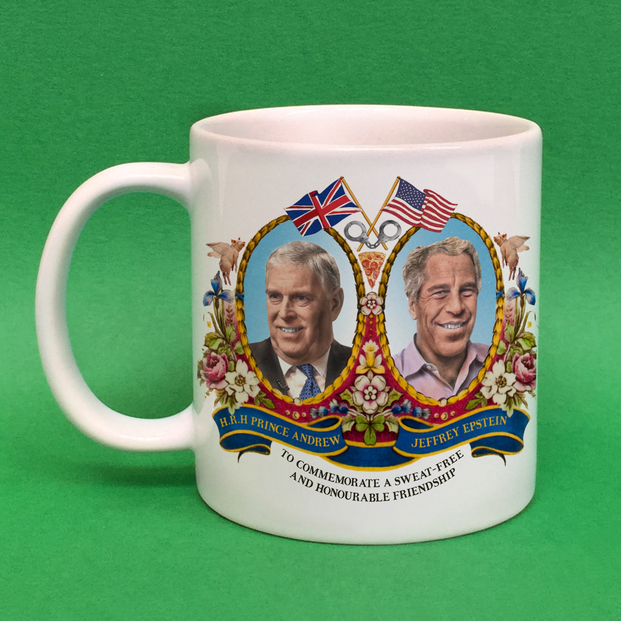 Andrew & Epstein Souvenir Mug – Wankers of the World