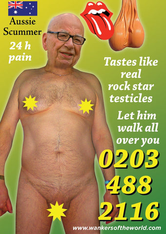 Political Whore Poster - Murdoch